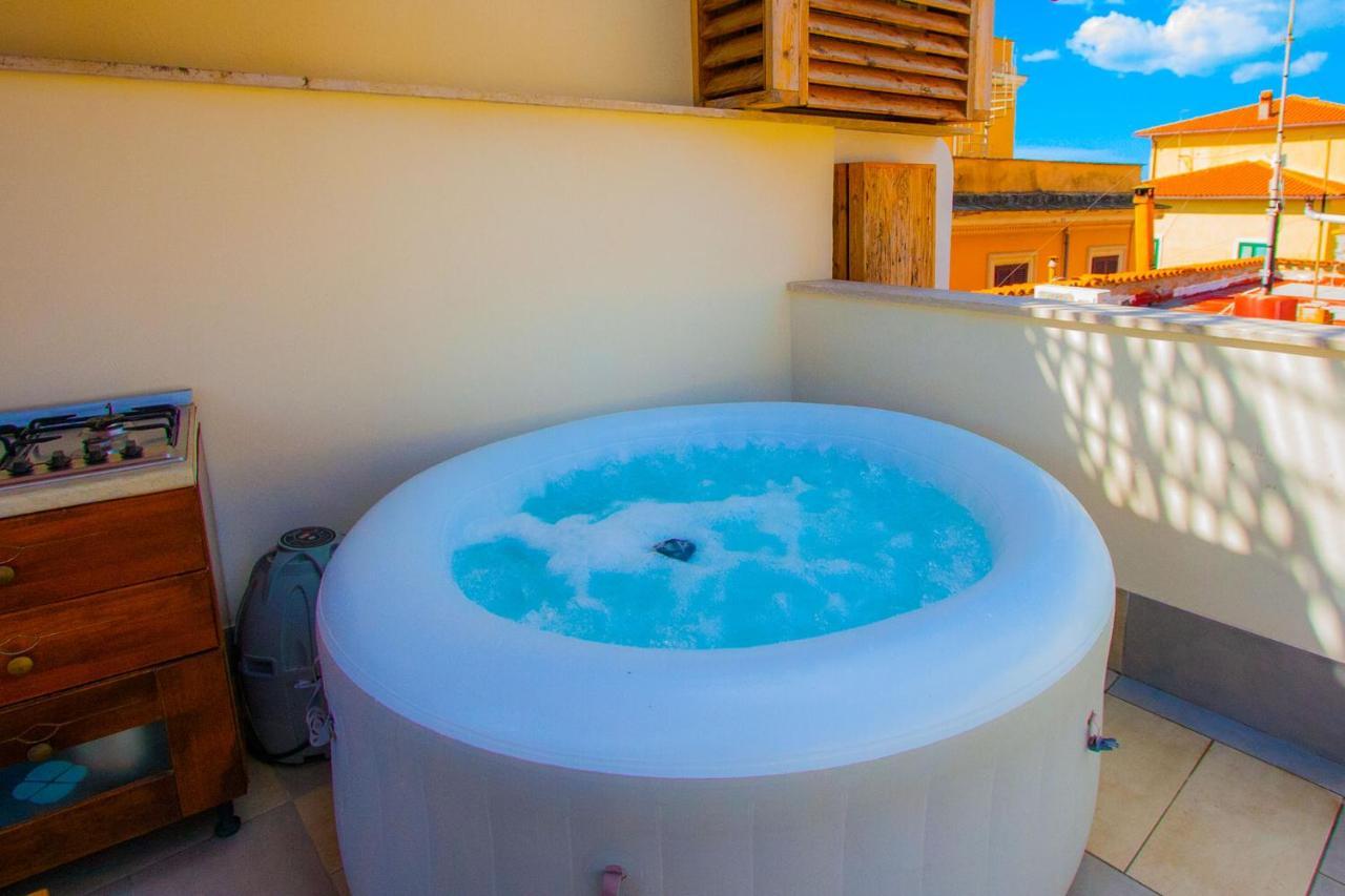 "Sea & Center" Free Beach, Wifi, Mini Pool, Roof Terrace, Ladispoli, Rome Exteriér fotografie
